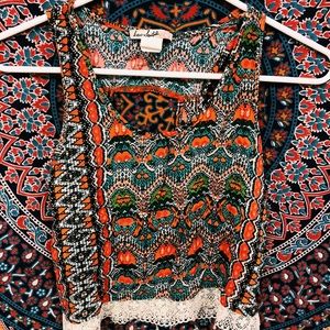 slightly cropped tank top